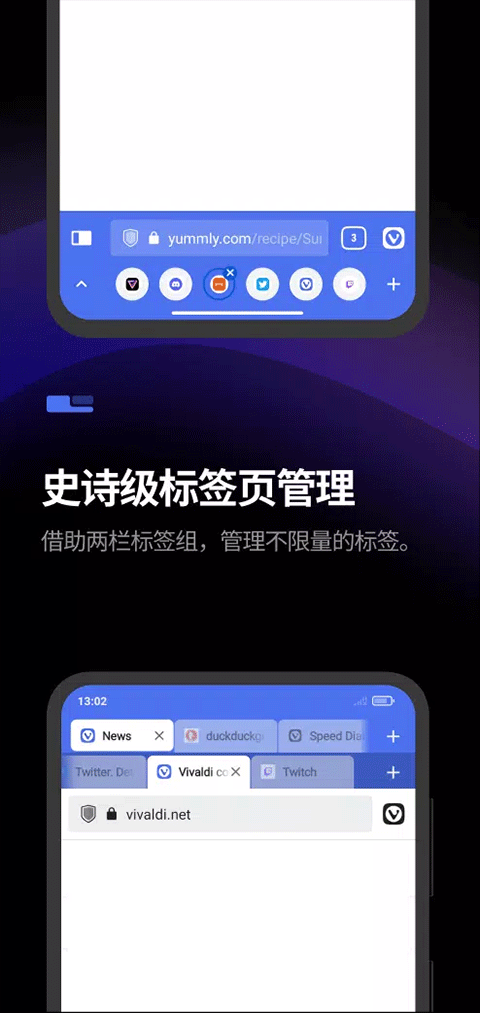 Vivaldi浏览器手机版下载截图